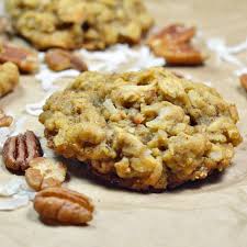 Oatmeal Coconut Pecan Cookies Recipe Coconut Pecan Cookie Recipe Pecan Cookie Recipes Desserts