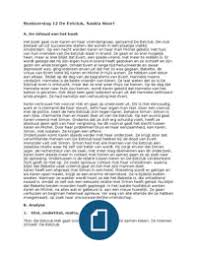 Boekverslag De Eetclub Saskia Noort Nederlands Stuvia