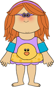Black And White Beach Clipart Transparent Girl Ready To Swim Clip Art Girl Ready To Swim Image Cute Art Art Girl Illustrations Kids