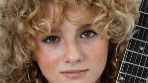 Grace Bowers,17, plays the blues in Nashville