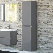 Find bathroom vanities in different styles and wood finishes at builders surplus kitchen & bath cabinets. 1700mm Tall Gloss Grey Wall Hung Bathroom Furniture Soft Close Cabinet Storag White Bathroom Furniture Bathroom Furniture Vanity Wall Mounted Bathroom Cabinets