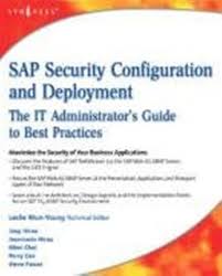 Ability to navigate sap with a basic understanding of the tables and data relationships. Sap Security Configuration And Deployment The It Cayu