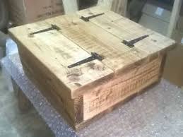 See more ideas about chest coffee table, coffee table, coffee table trunk. Square Storage Coffee Table Chest Rustic Solid Chunky Pine Wood Handmade Oak Wax Ebay