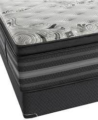 Beautyrest Black Vivianne Plush Pillow Top Mattress Sets Beautyrest Mattresses Macy S Firm Pillows Mattress Mattress Sets