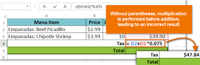 Double Check Your Excel Formulas