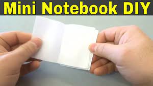 Additional practice to get paper craft without scissors is cera ceramic paper scissors kitchen craft shears this is a video tutorial on how to make a paper box without scissors. How To Make A Mini Notebook Out Of Paper No Glue Required Diy Youtube