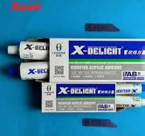 Adesivo acrílico modificado da china, atacado, X-DELIGHT, 5 min, cola  rápida, para adesivo de vidro do metal plástico