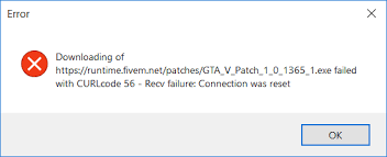 This question already has answers here: Fivem Error 56 Connection Was Reset Fivem Client Support Cfx Re Community