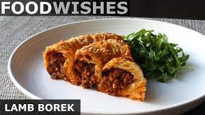 Line a pie plate with one crust. Lamb Borek Crispy Stuffed Phyllo Spiral Food Wishes Youtube