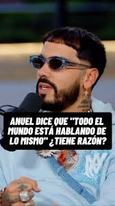 @anuel está viral por estos comentarios hechos con @ibaillanos, donde  menciona que el género está monótono ¿qué opinas? 🤔