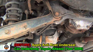 Maybe you would like to learn more about one of these? Anti Rust Underseal Toyota Altezza Car Underbody Youtube