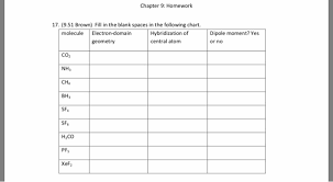 solved chapter 9 homework 17 9 51 brown fill in the b