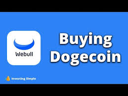 The value of cryptocurrencies may fluctuate and as a result, clients may lose more than their original investment. How To Buy Dogecoin On Webull In 2021