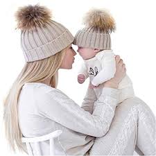 Maybe you would like to learn more about one of these? Family Mom Baby Dresses Matching Outfit Knitting Beanies Hats Buy Online In Burundi At Burundi Desertcart Com Productid 42963471