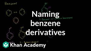Naming Benzene Derivatives Introduction Video Khan Academy
