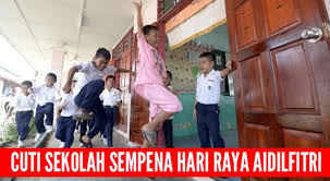 Jadual hari kelepasan am negeri tahun 2017. Tarikh Cuti Sekolah Sempena Hari Raya Aidilfitri 2017