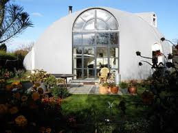 This Beautiful Monolithic Dome Home Was Designed And Constructed In The Netherlands Monolithic Dome Homes Dome House Geodesic Dome Homes