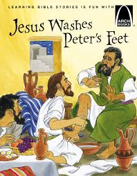 Download and print these jesus washes feet coloring pages for free. Jesus Washes Peter S Feet Arch Books Ebook Edition