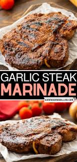 Garlic Steak Marinade Steak Marinade Homemade Recipes Delish Recipes