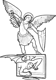 St Michael Catholic Saints Coloring Pages Saint Coloring Coloring Pages Coloring Pages To Print