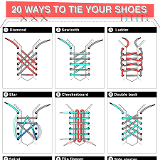 How to lace your vans shoes and trainers. 20 Creative Ways To Tie Shoes Journeys