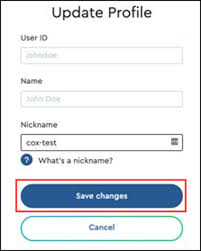 From my account, in the internet section, click the my wifi link. Changing Your Profile On Cox Com