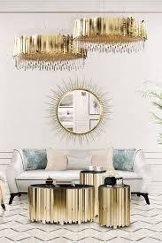 Hotel Decor Trends 2020 Mid Century Decor Golden Interior Design Lounge Interiors Living Room Lighting Interior Design
