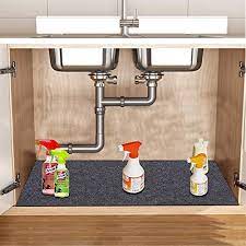 Instead of going with traditional oven mitts that get shoved in your kitchen drawer, give these magnetic ones a try. Under The Sink Mat Kitchen Cabinet Mat Waterproof Absorbent Protects Cabinets Absorbent Felt Material Anti Slip And Waterproof Backing Contains Liquids Washable 36 X 24 Buy Online At Best Price In Uae Amazon Ae