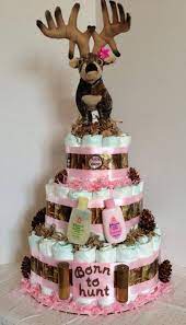 Camo Princess Cake Baby Shower Cakes Baby Shower Cake Topper Shower Cakes