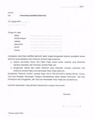 Contoh Surat Sertifikat Elektronik Download Kumpulan Gambar