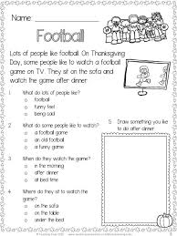 Free Thanksgiving Reading Comprehension Thanksgiving Reading Comprehension Thanksgiving Reading Passages Reading Comprehension Worksheets