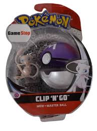 74 list price $11.07 $ 11. Shop Pokemon Mew Master Ball Clip N Go Gamestop Summer Convention Exclusive Truegether In 2021 Master Ball Pokemon Mew Pokemon