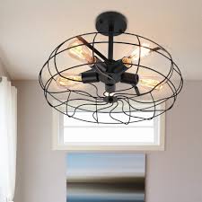 Magnolia iron led flush mount, brown , 11.5 by jonathan y. Modern Farmhouse 5 Lights Geometric Semi Flush Mount Ceiling Light For Hallway Dining Room Yiilighitng