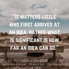 Women In History 15 Inspiring Quotes For International Women S Day Quote By Sophie Germain Mathema Woman Quotes International Womens Day Quotes Math Quotes