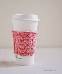 Take one end of the yarn about 12 inches from the end and. Too Cute Cabled Mug Cozy Knitting Pattern Allfreeknitting Com