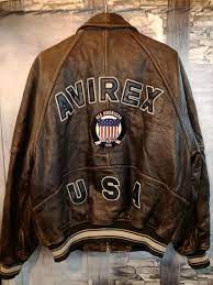 Pepino Leather Offers To You Avirex 1975 Usa Authentic Varsity Sports Equipment Jacket National Ath Leather Bomber Jacket Nascar Jackets Bomber Jacket Fashion