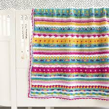 Bei einem babyschlafsack gilt hingegen: Catania Farbenfrohe Babydecke Hakelpaket Wollplatz De