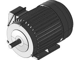 2 Hp Motor 3d Cad Model Library Grabcad