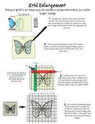 Use your ruler to determine the new size of the grid. How To Enlarge An Image Using A Grid By Mista Ploosta S Arty Art