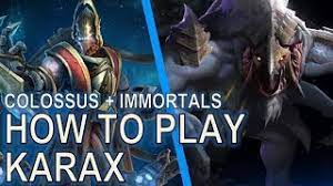 Dehaka will be able to personally take the field and grow with the essence dropped from fallen units (including allied units). Starcraft Ii How To Play Robo Karax Youtube