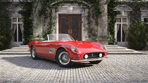 Mechanically, it was typical ferrari fare for the day: Ferrari 250 Gt California Spyder 1961 3d Artist Alexander Hum3d