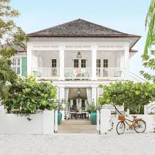 Bahamas Designer Amanda Lindroth Spills Her Secrets For Creating Authentic Caribbean Style Beach House Exterior Bahamas House Dream Beach Houses