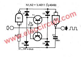 Improved Cco Circuit Using Ic4049 Cmos Simple Electronic Circuits Circuit Electronics Circuit