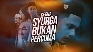 Home kerna syurga bukan percuma kerna syurga bukan percuma ep19 kerna syurga bukan percuma ep19 mixi disember 18, 2017 mengisahkan khairul rafeeq atau khai, seorang remaja yang ingin berhijrah ke arah kebaikan. Drama Kerna Syurga Bukan Percuma Malayten