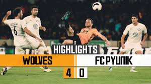 Wolves fc forward philip hephzibah invited for trial with the new saints fc in wales. Unbelievable Jota Goal Wolves 4 0 Fc Pyunik Highlights Youtube