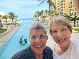 Loved my week in Cancun with great friend,Arlene Kaiser, and the new  friends there! The water is so gorgeous- looks unreal. Fun visiting Tuluum  (Mayan ruins) and Xell-Ha lagoon where we swam