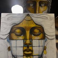 Continuing my series of jugs-with-secrets, I am honoured that “Hydria” will  appear this week at Aqua Art Miami during Miami Art Week. Thanks to  @archenemyarts for again including me in this year's