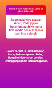 Harapkan untung menggamit kain dibadan. Berbalas Pantun 4 Kerat Jual Beli Pantun Melayu Savage Sayidahnapisahdotcom