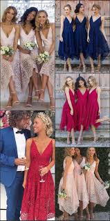 Elegant Asymmetrical Lace Prom Dress Fashion Spaghetti Strap Wedding Party Dress Ch Cocktail Dress Wedding Fall Bridesmaid Dresses Short Burgundy Prom Dress