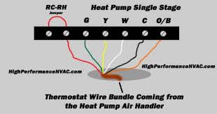 We address them in order from most common to least common. Heat Pump Thermostat Wiring Chart Diagram Easy Step By Step